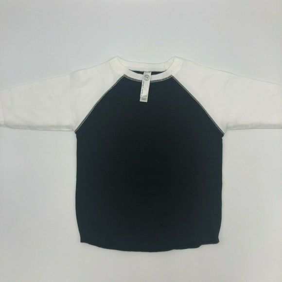 Rabbit Skins Infant Boys‎ T-Shirt Black Top Size 2 - Picture 2 of 6